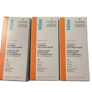Bliss Vitamin C Luminous Moisturizer - Orange and White (set‎ of 3)